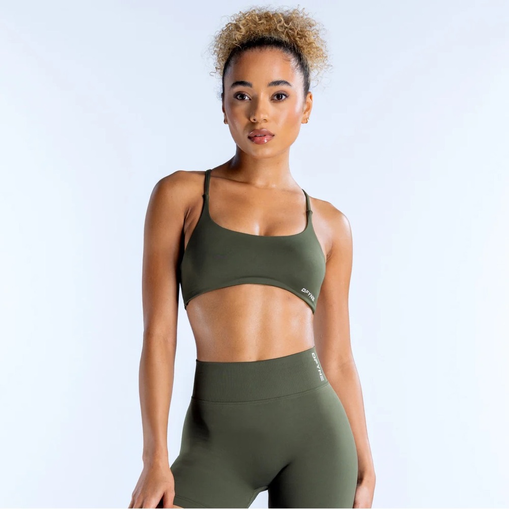 DFYNE OLIVE
Dynamic Twist Back Bra - Size M